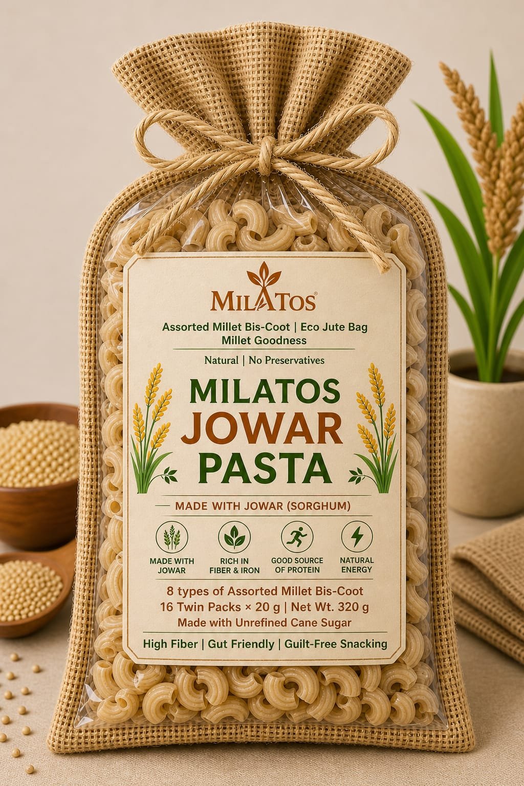 Milatos Ragi Pasta